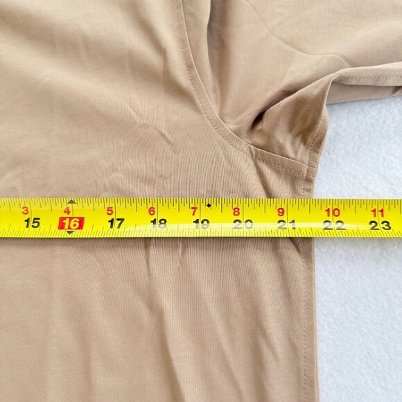 NWT Hickey Freeman Men's Classic Fit Long Sleeve Button-Up Taupe Shirt Size M - Picture 10 of 11